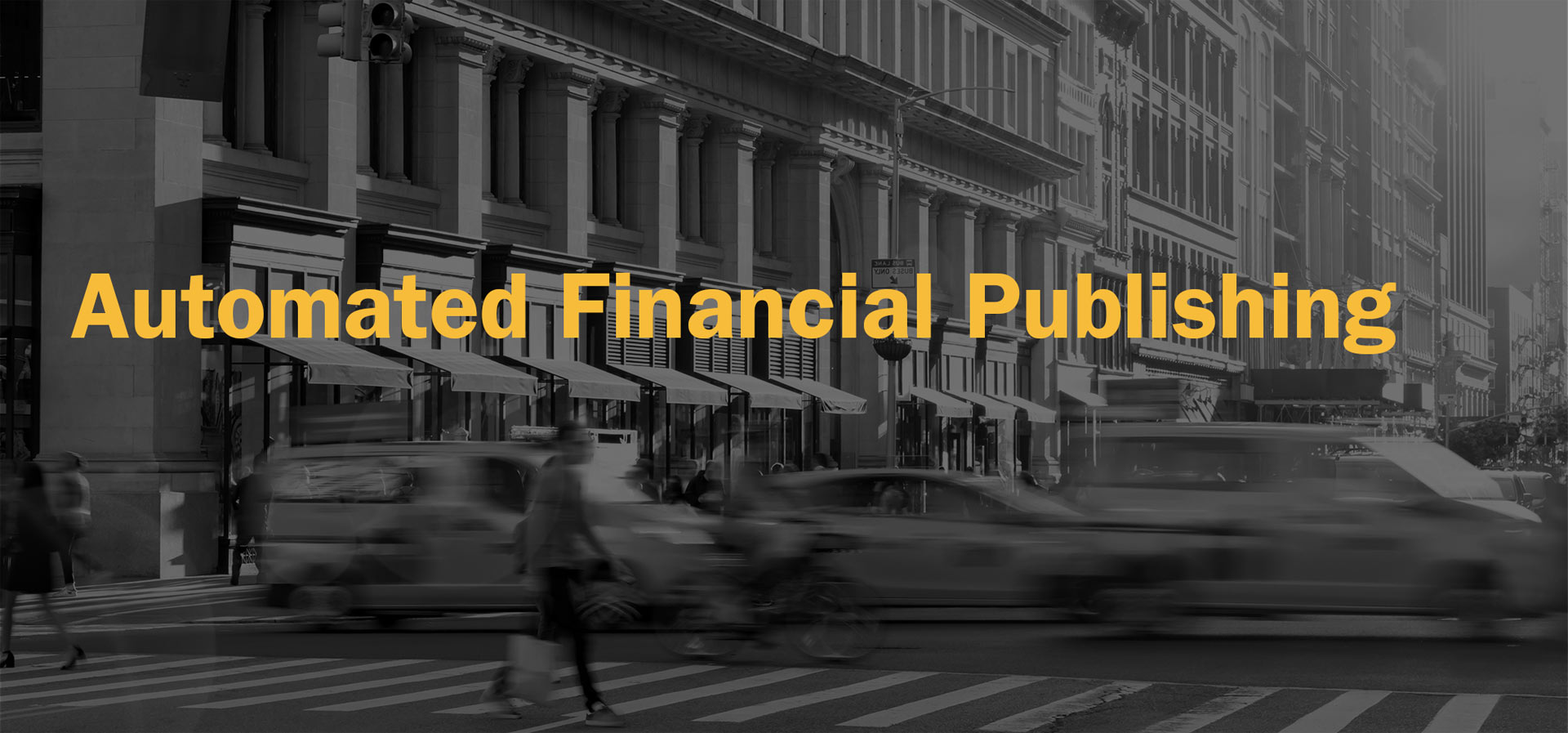 Automated, Financial Publishing